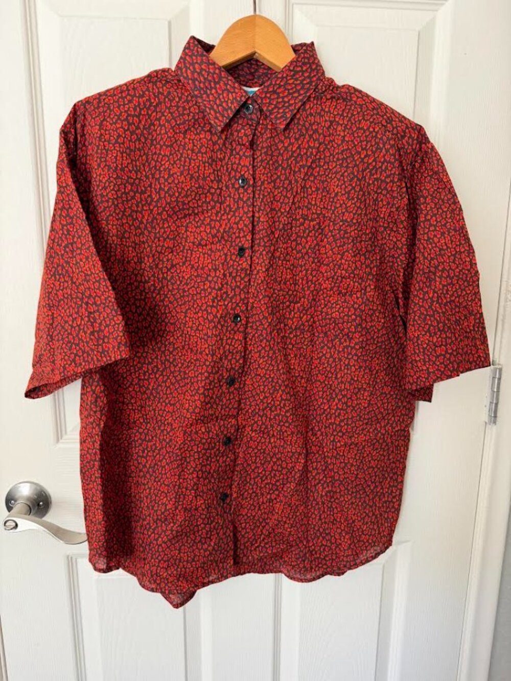 Men's Partners Mervyns Vintage Short Sleeve Shirt Made in USA Large